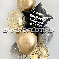 Фонтан из шаров Любимому