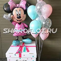 Коробка-сюрприз девочке на День рождения