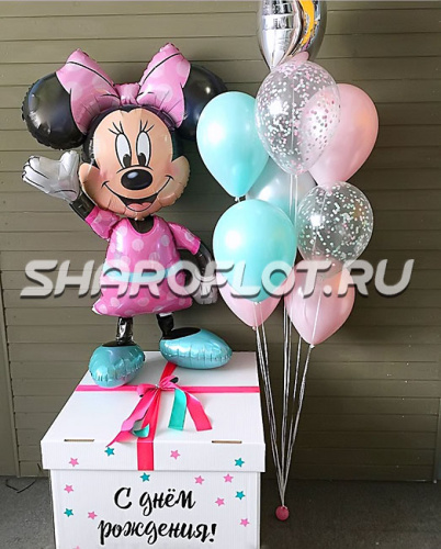 Коробка-сюрприз девочке на День рождения Коробка-сюрприз девочке на День рождения