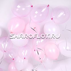 Шарики Розовая нежность 30см