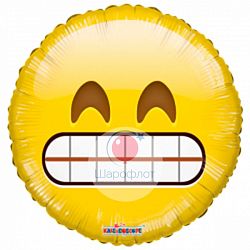 Шар Круг Эмодзи Вина 45см