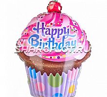 Шар Кекс с ДР 85см