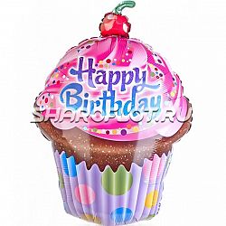 Шар Кекс с ДР 85см