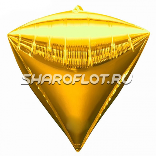 Шар Алмаз Золото 41см Шар Алмаз Золото 41см