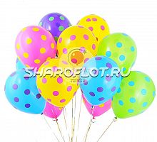 Шары Ассорти (горох цветной), 30см