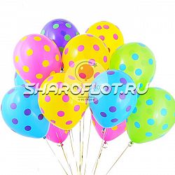 Шары Ассорти (горох цветной), 30см