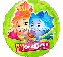 Шар Круг Друзья Фиксики 40см