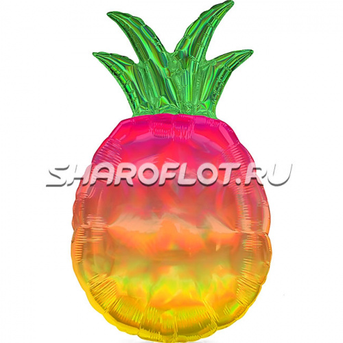 Шар Ананас переливы 75см