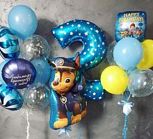 Композиция из шаров Щенячий патруль