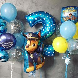 Композиция из шаров Щенячий патруль