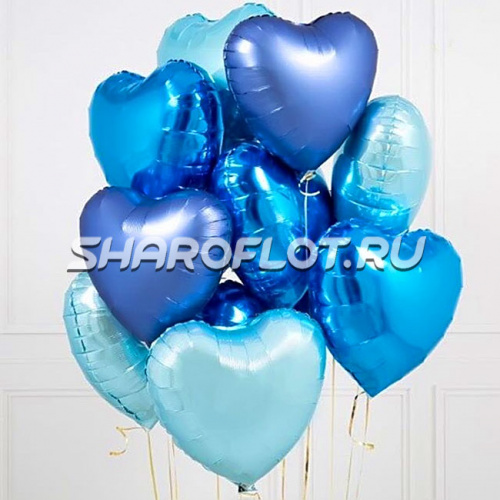 Букет шаров на 14 февраля для парня