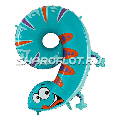 Шар Цифра 9 Детская 85см