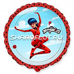 Шар Леди Баг в полете 40см