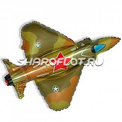 Шар Самолет-истребитель Камуфляж 90см