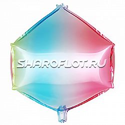 Шар Циркон Радуга 55см