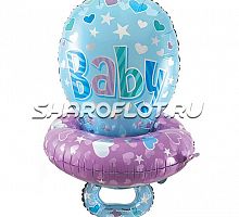 Шар Соска мальчика 3Д 95см