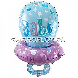 Шар Соска мальчика 3Д 95см