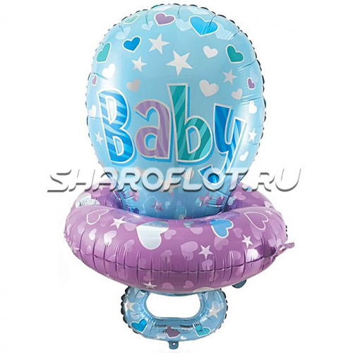 Шар Соска мальчика 3Д 95см