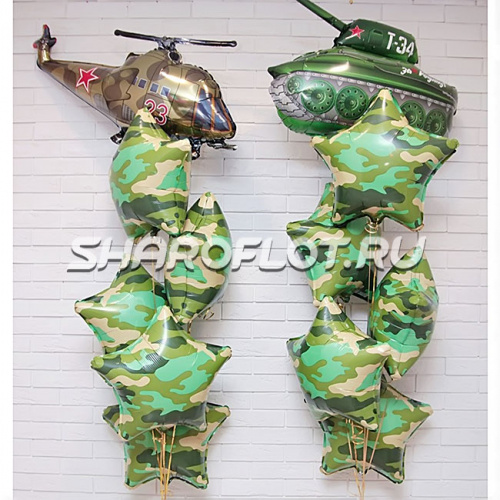 Комплект военных фонтанов Комплект военных фонтанов