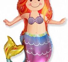 Шар Русалочка 75см