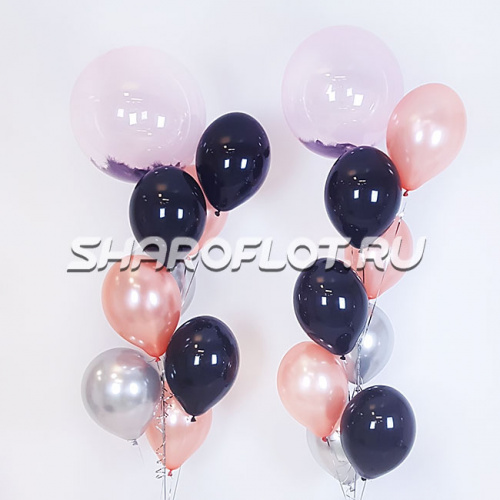 Фонтан с Баблз с перьями