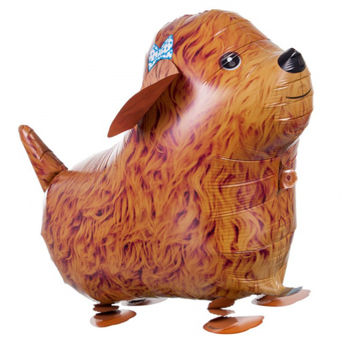 Ходячий шар «Собака Щеночек» 61см