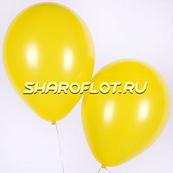 Шар Желтый пастель 30см