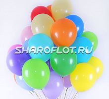 Облако разноцветных шаров 30см