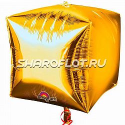 Шар Куб Золото 41см