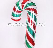 Шар Леденец Красно-зеленый 70см