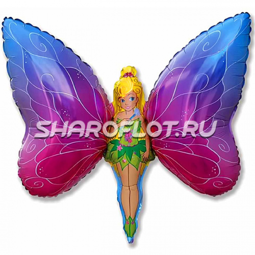 Шар Бабочка фея 95см