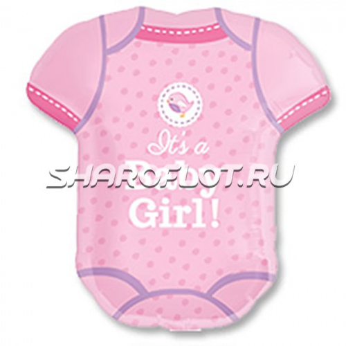 Шар Футболка девочки 60см