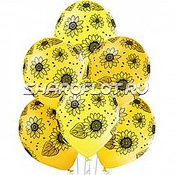 Шары Подсолнухи, 30см