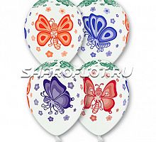 Шары Бабочки, 30см