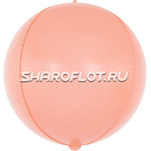 Шар Сфера Персиковый Макарунс