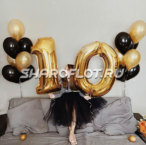 Шары на 10 лет №12