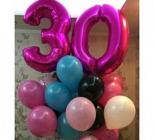 Композиция шаров с цифрой №103