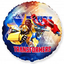 Шар Круг Бамбл Би и Оптимус Прайм 40см