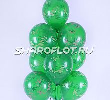 Фонтан шаров Камуфляж