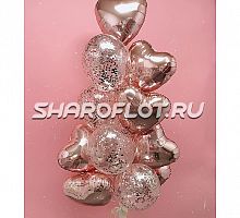 Фонтан из 11 шаров