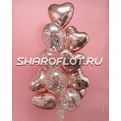 Фонтан из 11 шаров