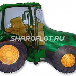 Шар Трактор Зеленый 85см