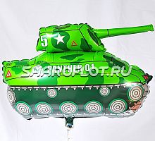 Шар Танк Пантера Зеленый 75см