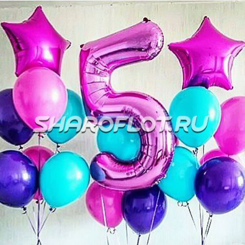 Шары на 5 лет №3