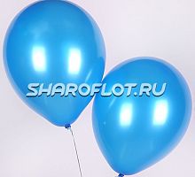 Шар Синий металлик 30см