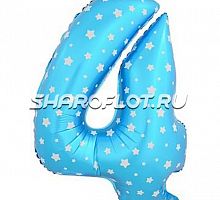 Шар Цифра 4 Малыш 85см