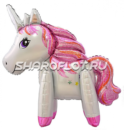 Ходячий  шар Единорог 90см