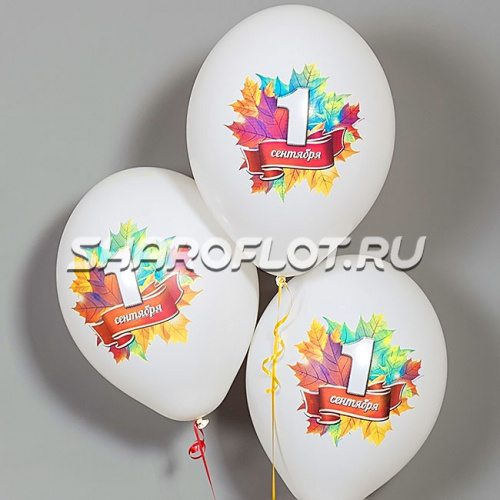 Шары на 1 сентября 30см