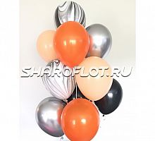 Фонтан из 10 шаров Хэллоуин