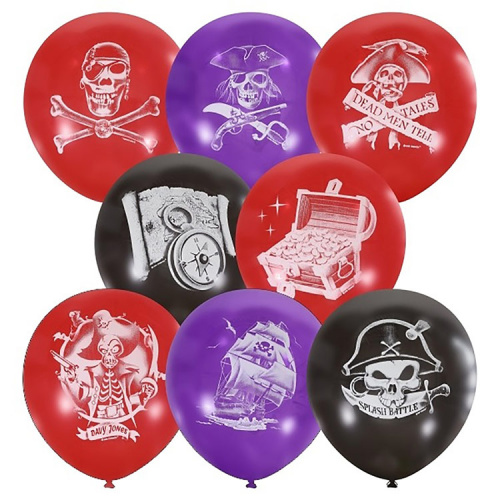 Шары Пиратский Клад 30см Шары Пиратский Клад 30см